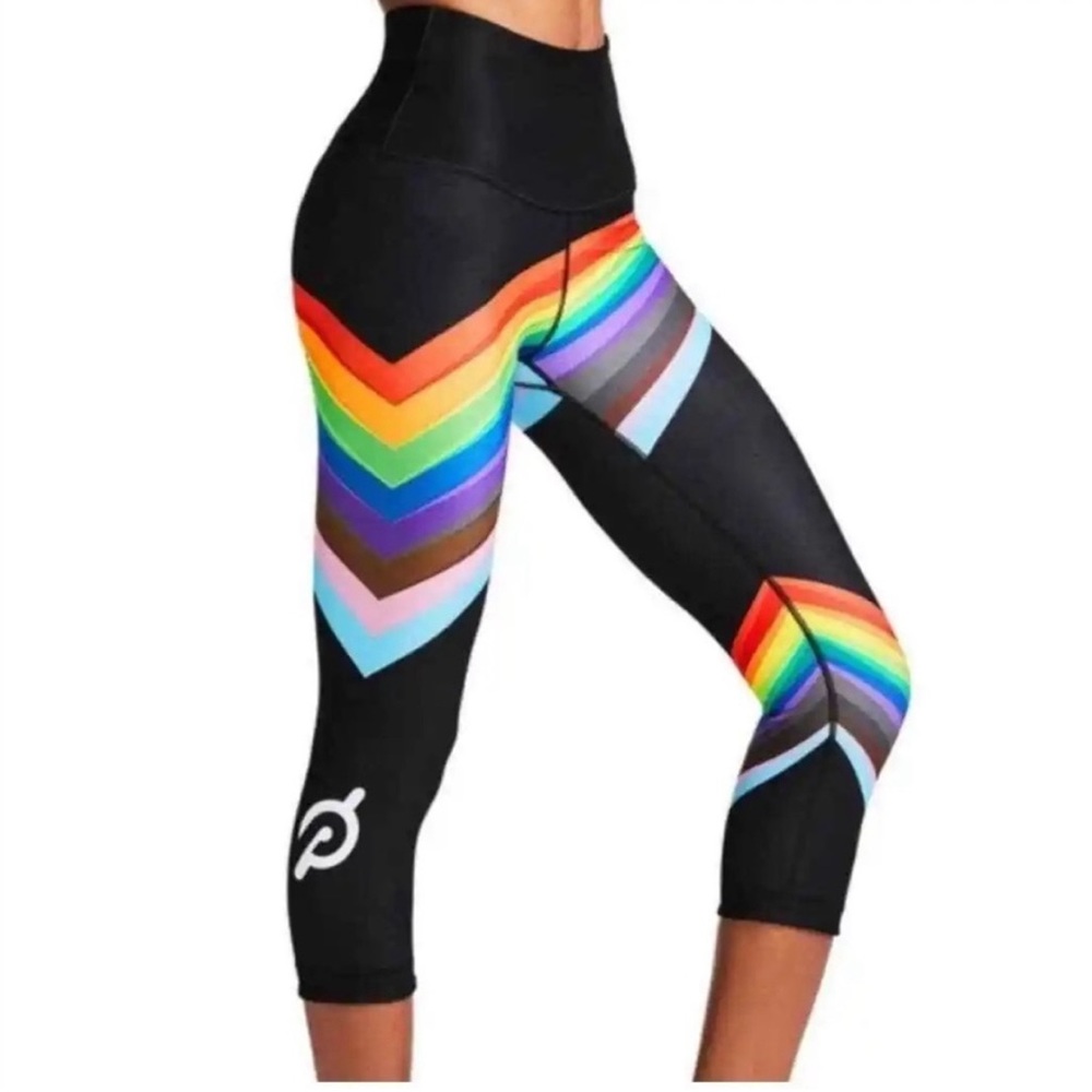 Peloton x WITH Pride Collection Cropped Leggings - Reversible